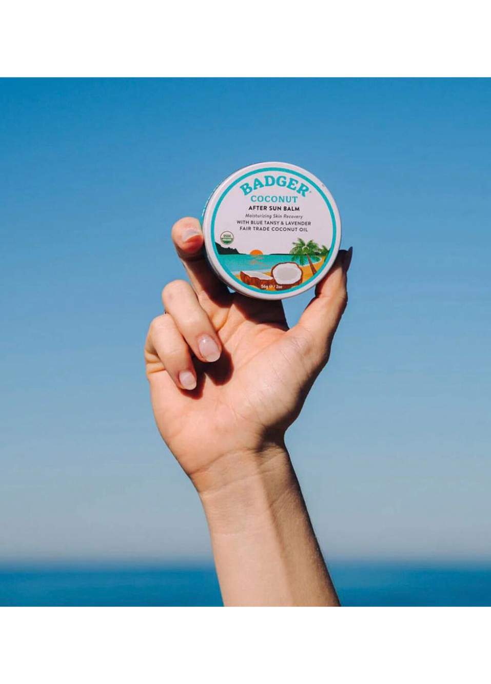 Coconut After Sun Balm Organik Güneş Sonrası Kremi 56 gr — صورة المنتج 4 من 5
