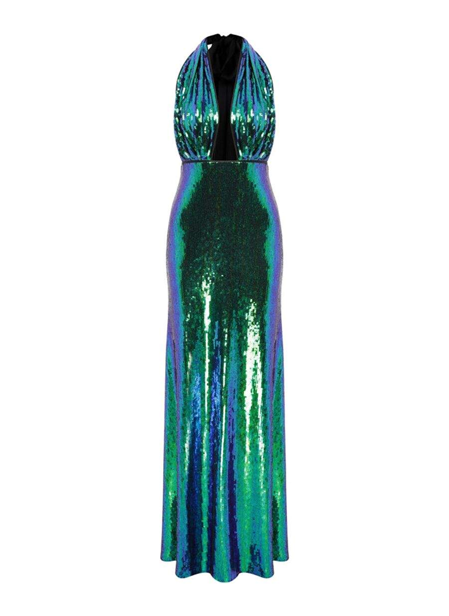Ines Fayetli Long Dress Green — Product image 3 of 4