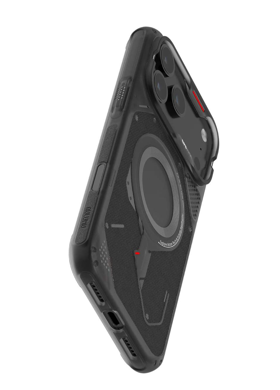 iPhone 17 Pro Max Rugged Soğutma Kanallı Köşe Korumalı Zırh MagSafe Uyumlu Telefon Kılıfı — صورة المنتج 3 من 8