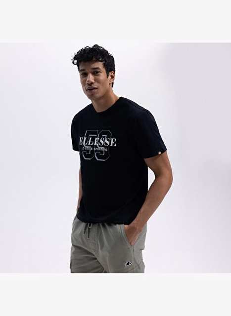 Ellesse Erkek Siyah Tisort Em455