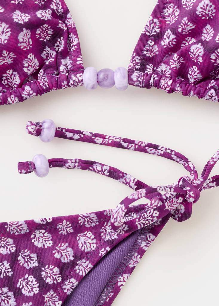 Floral bikini with medium coverage bottoms — Product image 3 of 8