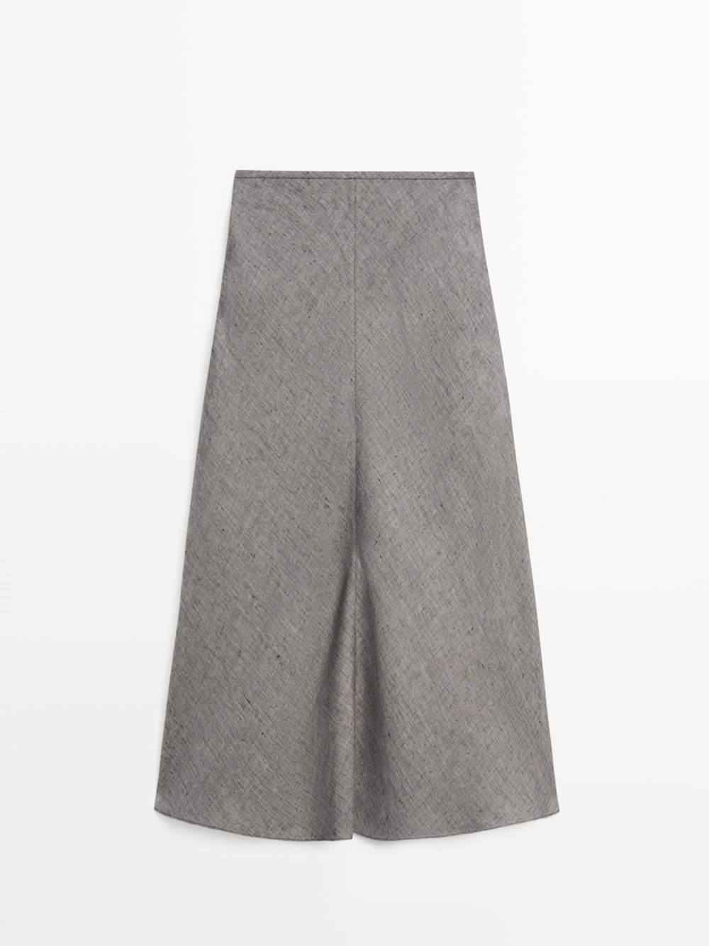 Linen flared midi skirt — Product image 6 of 16