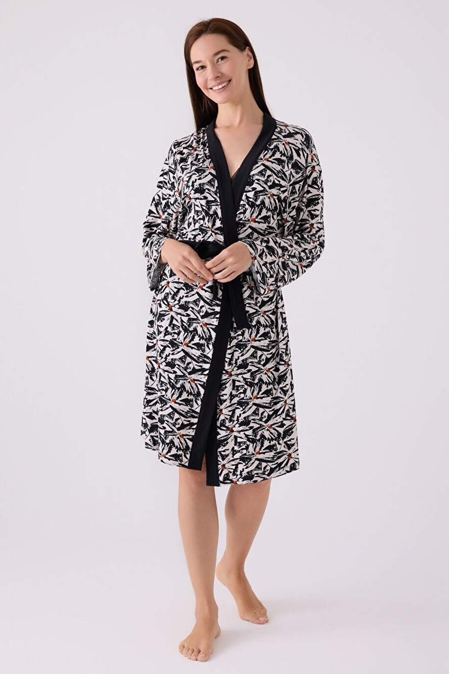 Arnetta Kadın Sabahlık AR3114 Siyah — Product image 4 of 8