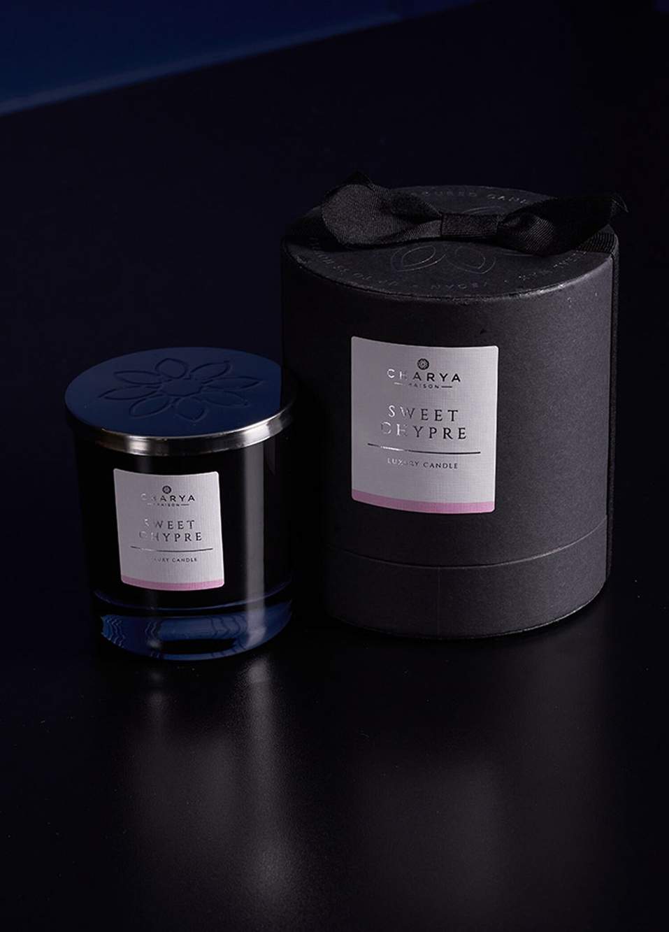 Sweet Chypre Doğal ve Vegan Mum 240 gr — صورة المنتج 3 من 4