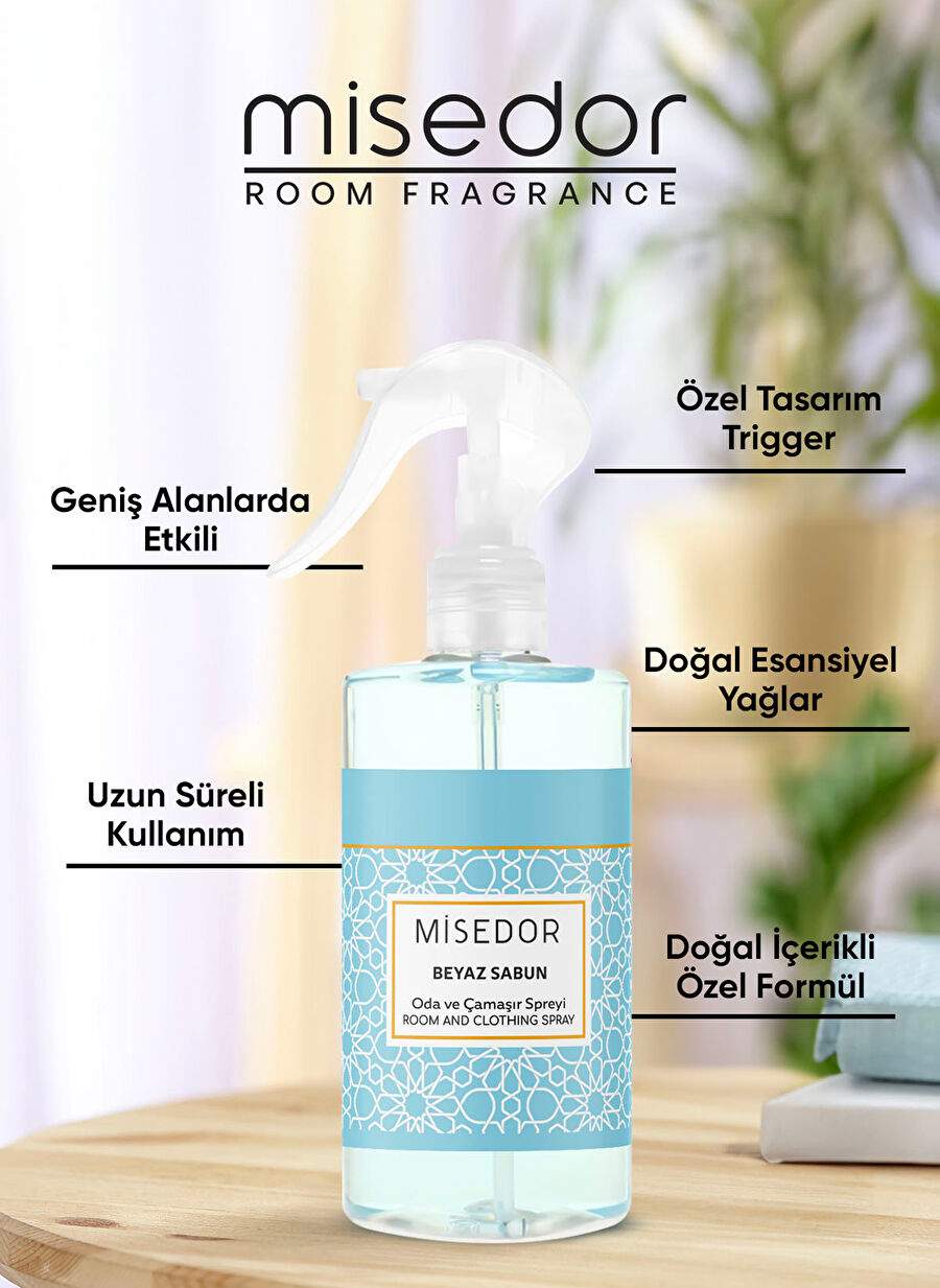 Misedor Oda Kokusu Beyaz Sabuncamasiroda Kokusu 330 Ml — Product image 6 of 6
