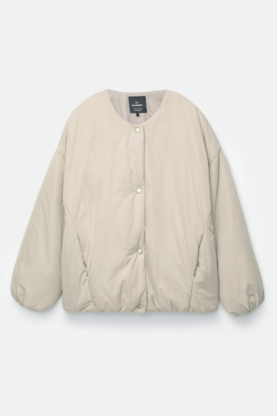 Puffer jacket with snap button — Product image 11 of 22