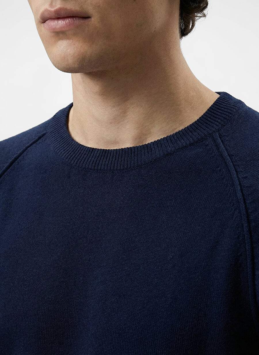 Blauer Lacivert Erkek Standart Kazak 25WBLUM01283-888 COURT — صورة المنتج 4 من 7