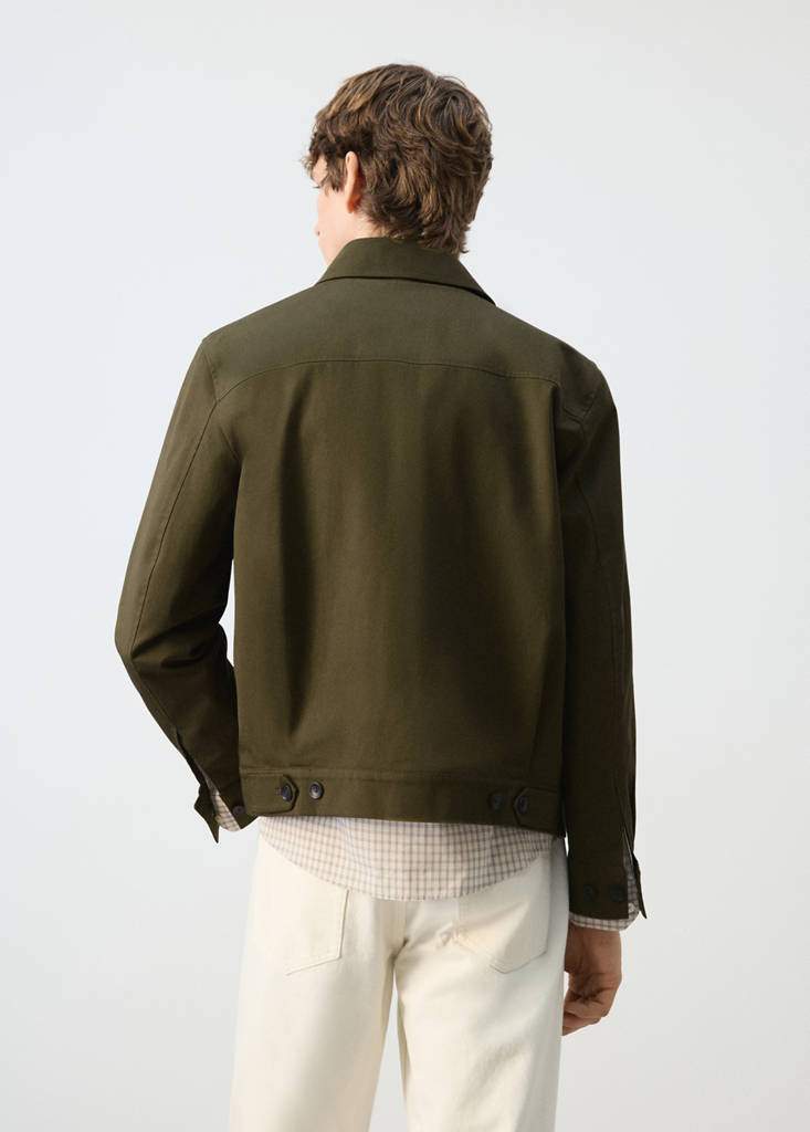 Water-repellent jacket with hidden zip — Product image 10 of 10