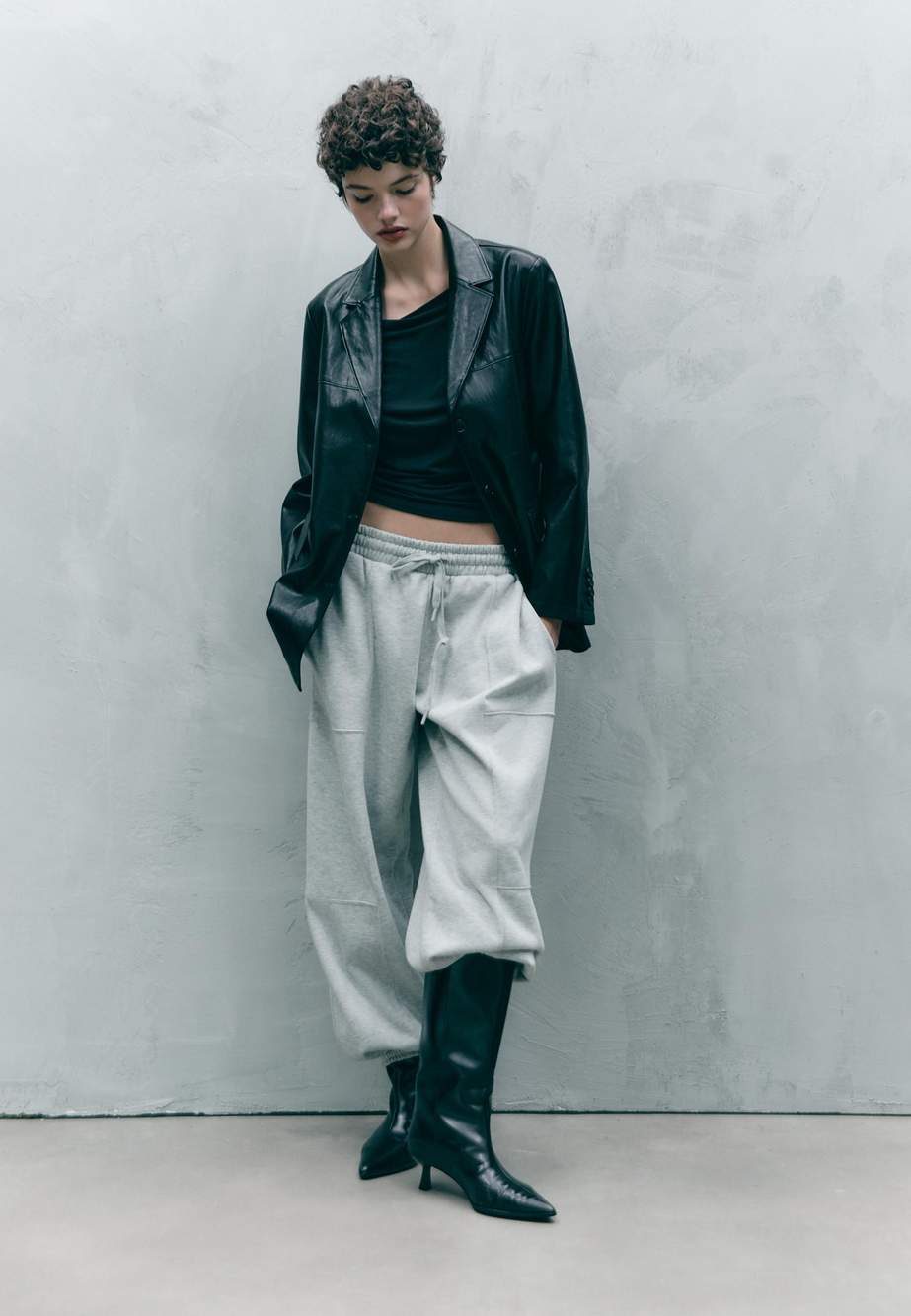 Plush balloon jogger trousers — صورة المنتج 134 من 140