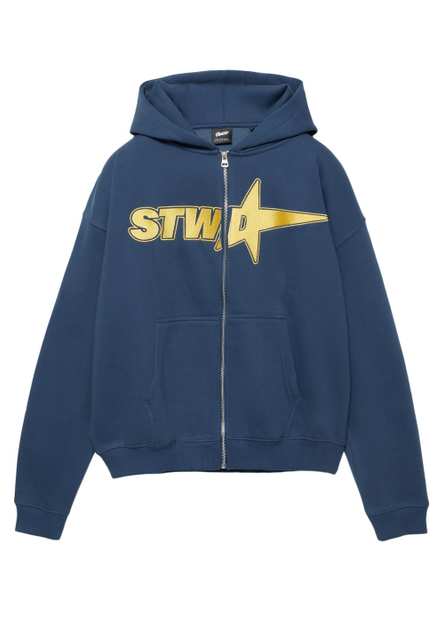 STWD zip-up hoodie