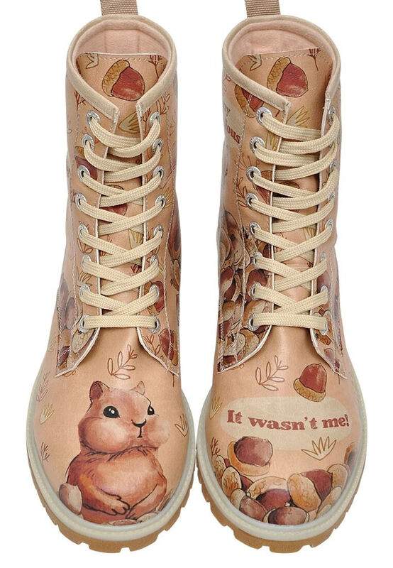 Women Vegan Leather Beige Long Boots - It wasn't Me Design — Product image 3 of 8