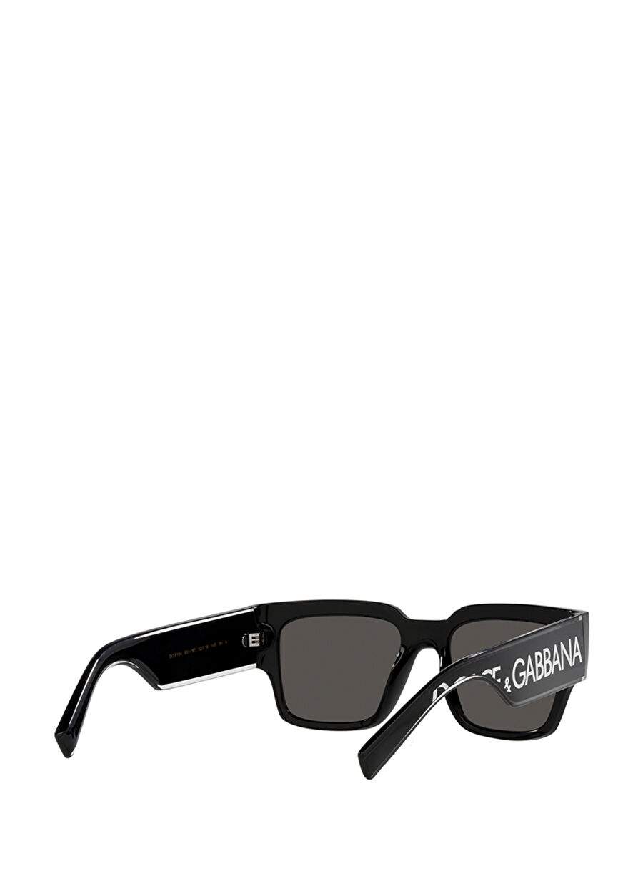 Dolce&Gabbana DG6184 Köşeli Siyah Erkek Güneş Gözlüğü — صورة المنتج 8 من 11