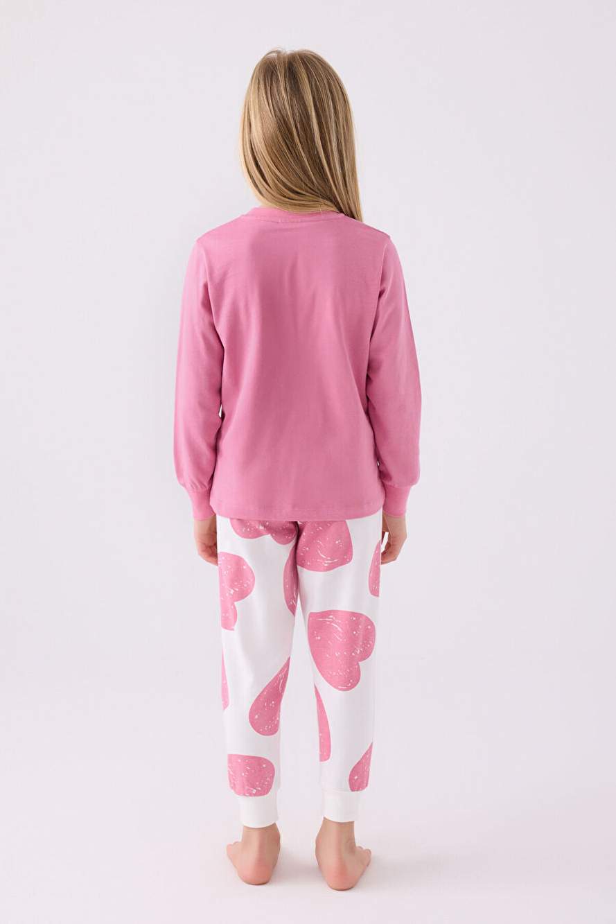 Rolypoly Kız Çocuk Pembe Uzun Kol Pijama Takım — Product image 9 of 10