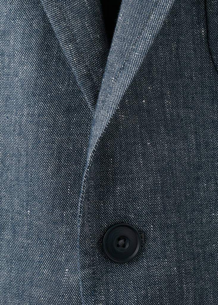 Slim fit linen cotton-blend blazer — Product image 9 of 10