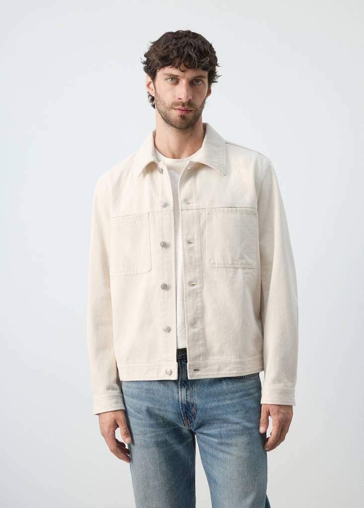 100% cotton denim jacket with pockets — Product image 4 of 13