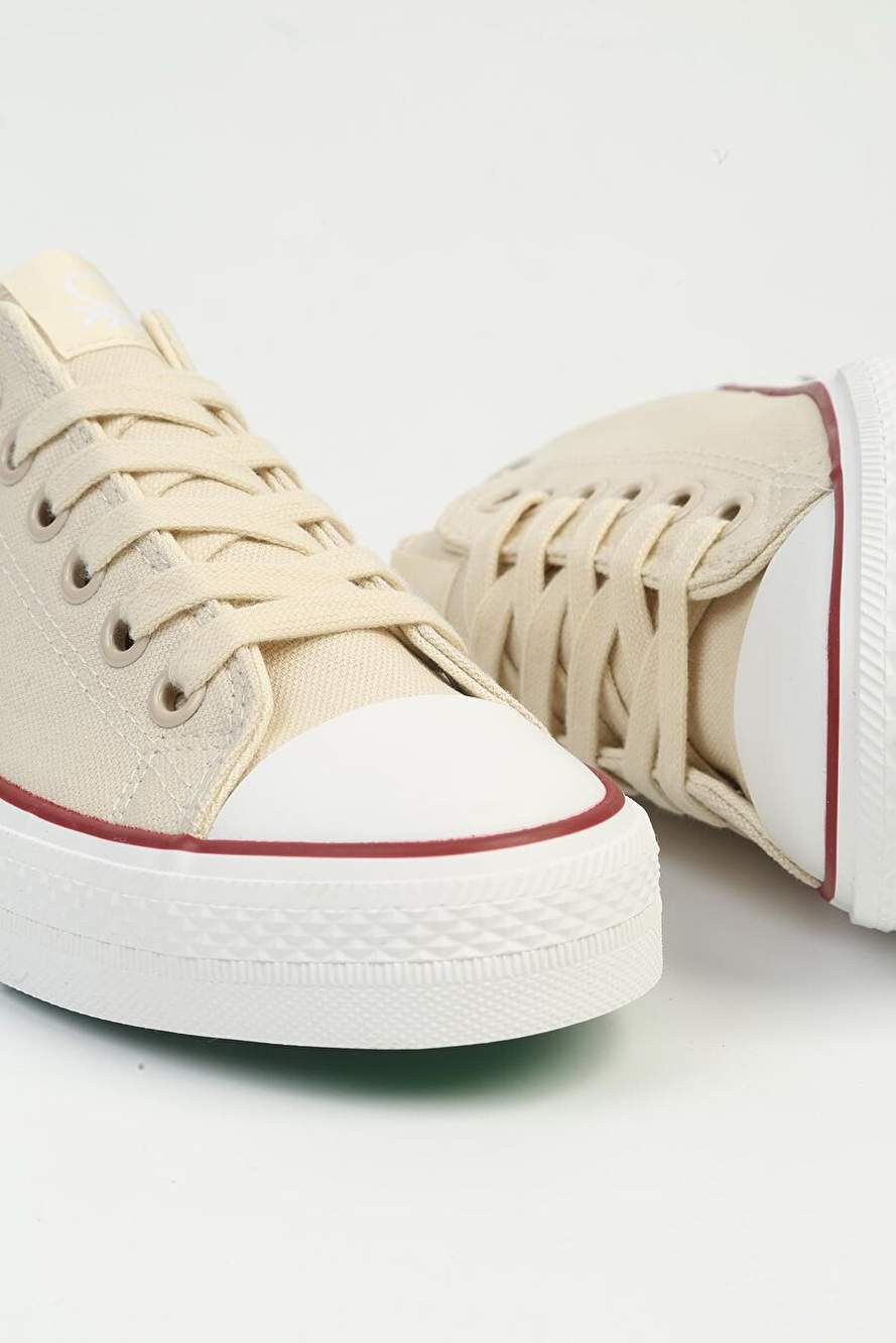 United Colors Of Benetton Beige Kadn Kumas Sneaker Bni 10030 Beige — Product image 5 of 7