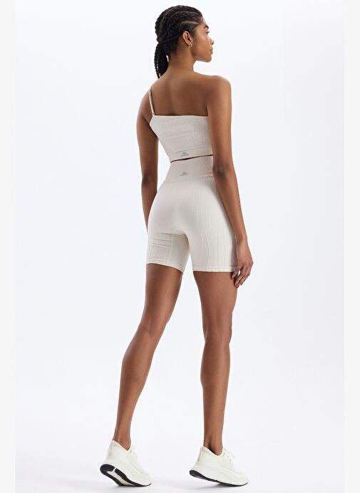 Puffed Jacquard Sports Shorts Titan White — Product image 11 of 30
