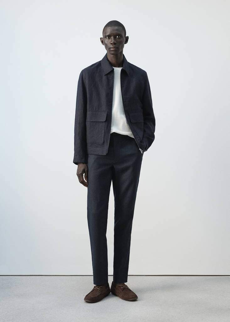 100% linen jacket with pockets — Product image 13 of 30