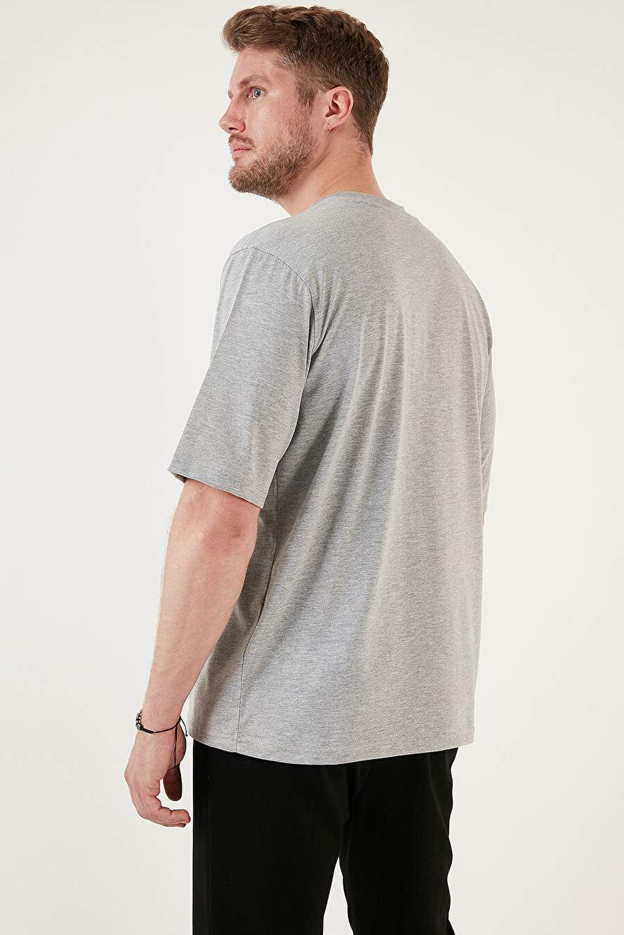 Buratti Pamuklu Oversize Bisiklet Yaka Basic T Shirt Erkek 5902365 — Product image 6 of 6