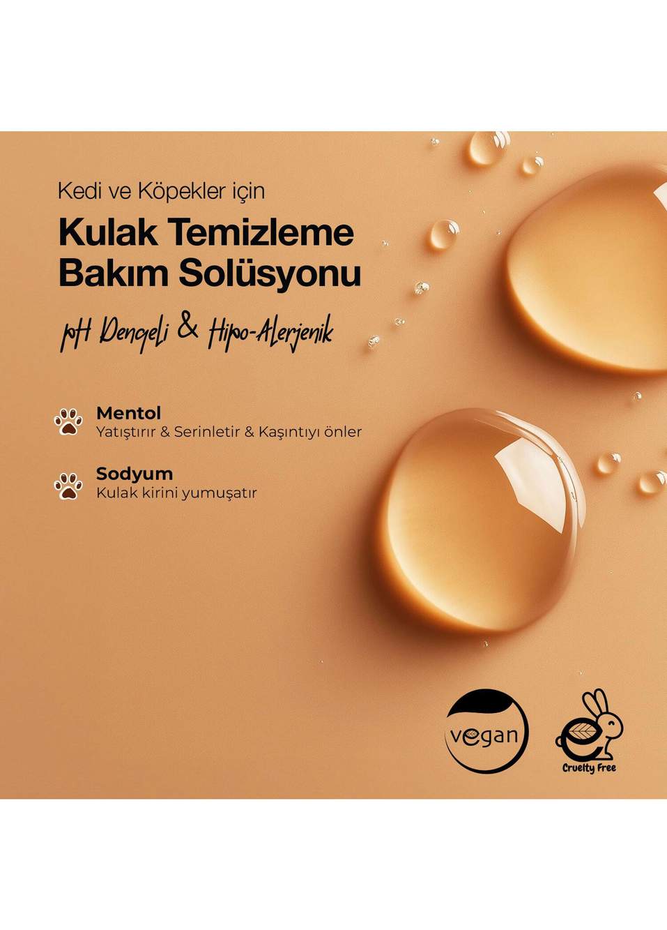 Kedi ve Köpek Kulak Temizleme ve Bakım Solüsyonu 50 ml — Product image 3 of 5