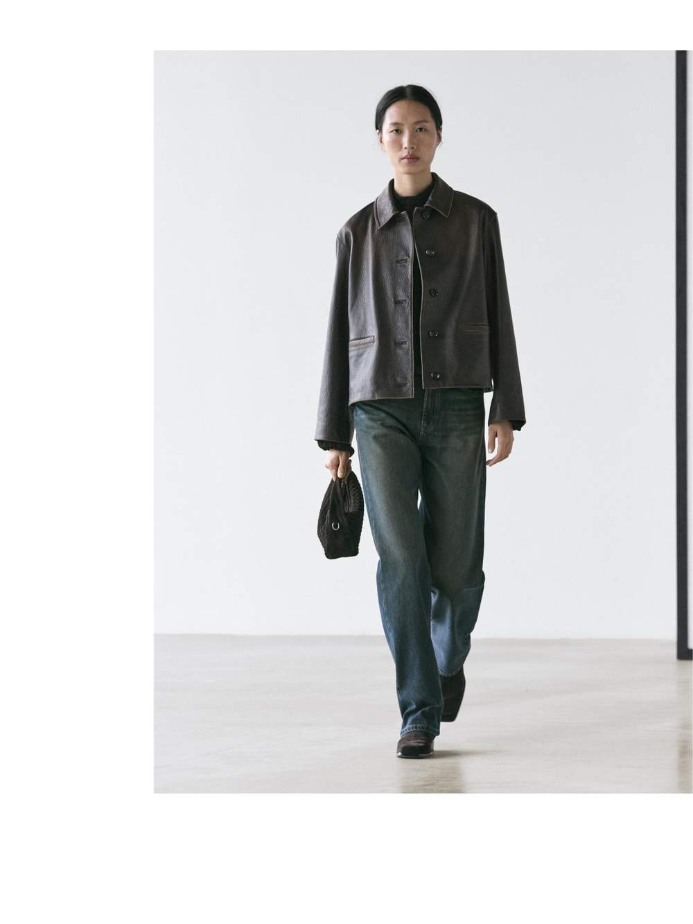 Short nappa leather jacket — Product image 12 of 19