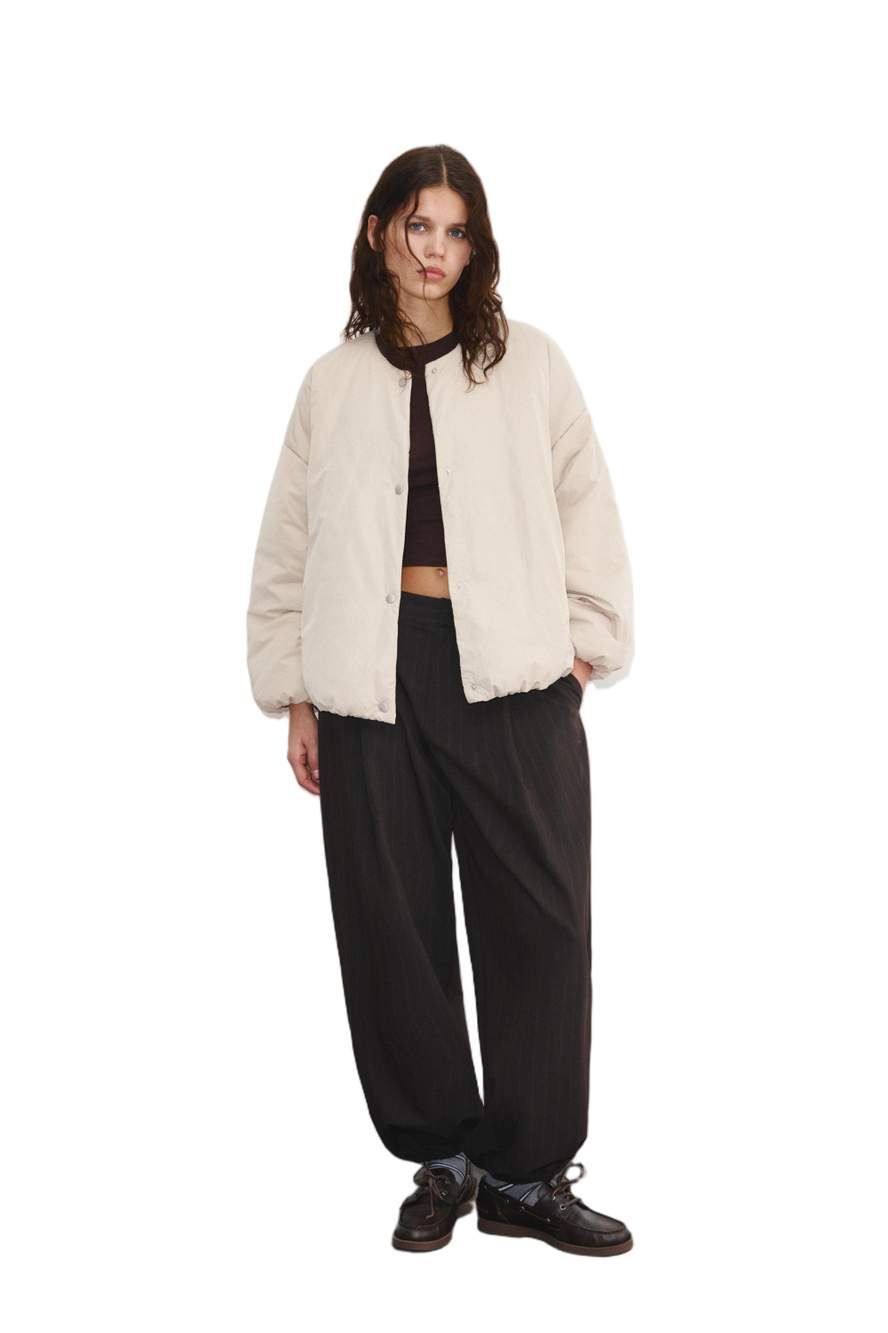 Puffer jacket with snap button — Product image 17 of 22