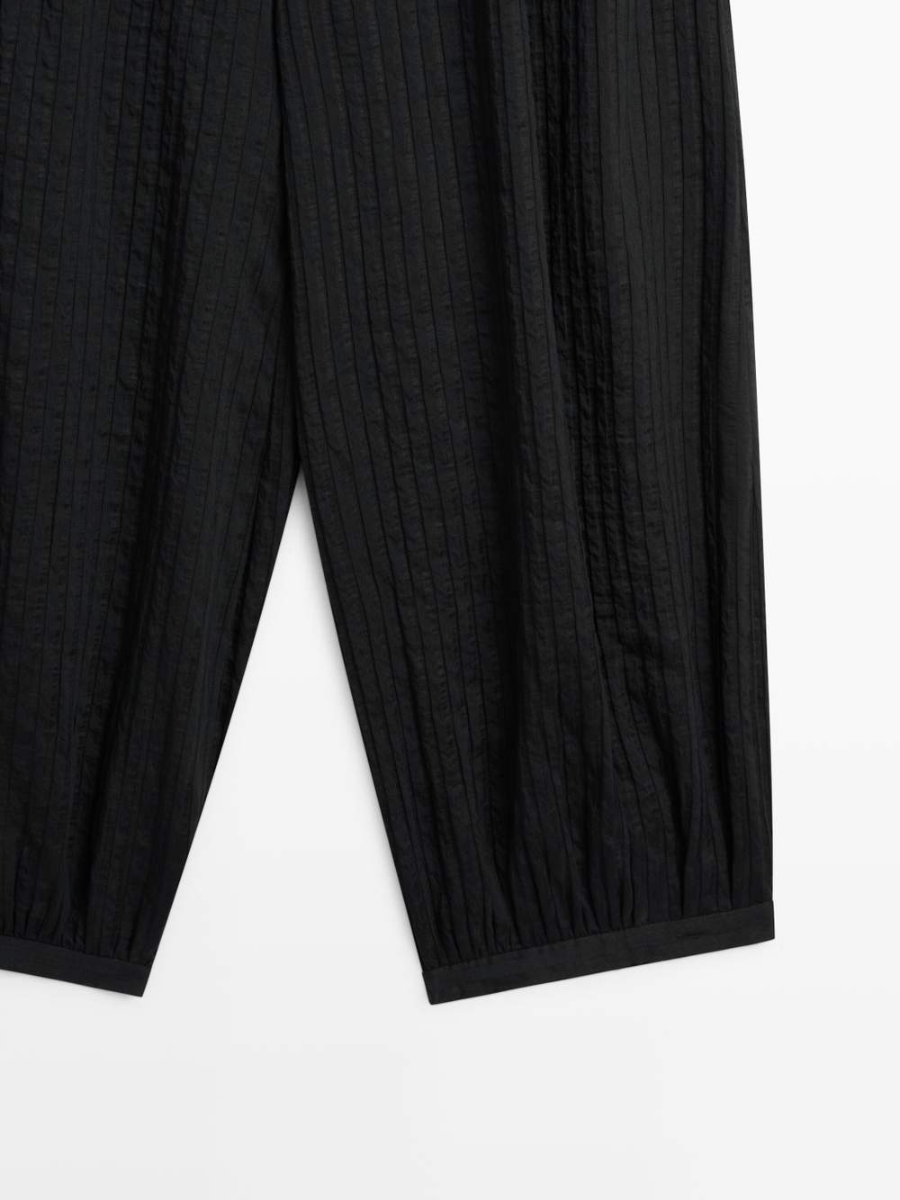 Flowing linen blend sarouel trousers — Product image 5 of 18