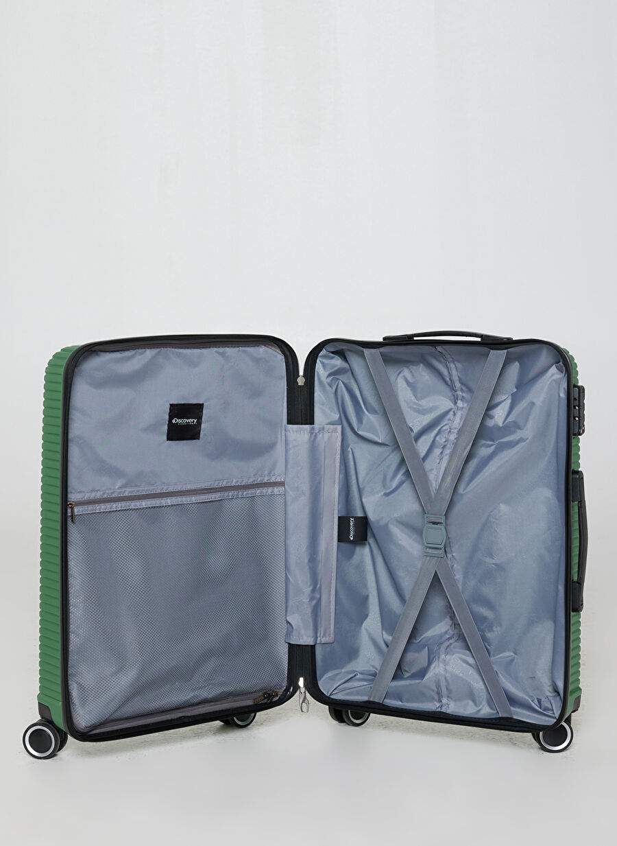 Discovery Expedition Yeşil Unisex Çekçekli Sert Valiz DC-5224 ORTA — Product image 5 of 5