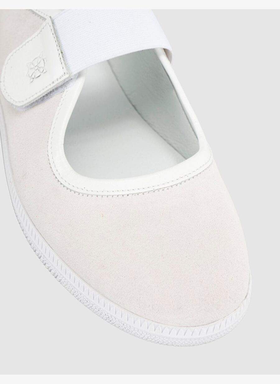 Beyaz Cırtlı Günlük Babet Ayakkabı — Product image 5 of 6