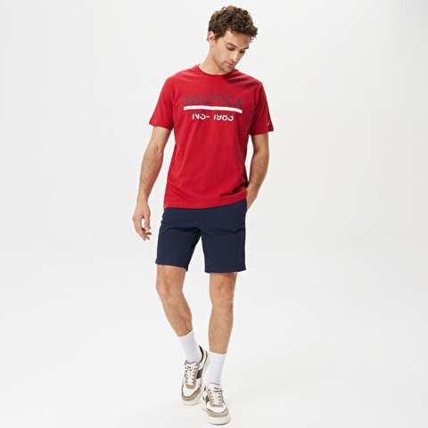 Nautica Men's Navy Blue Bermuda