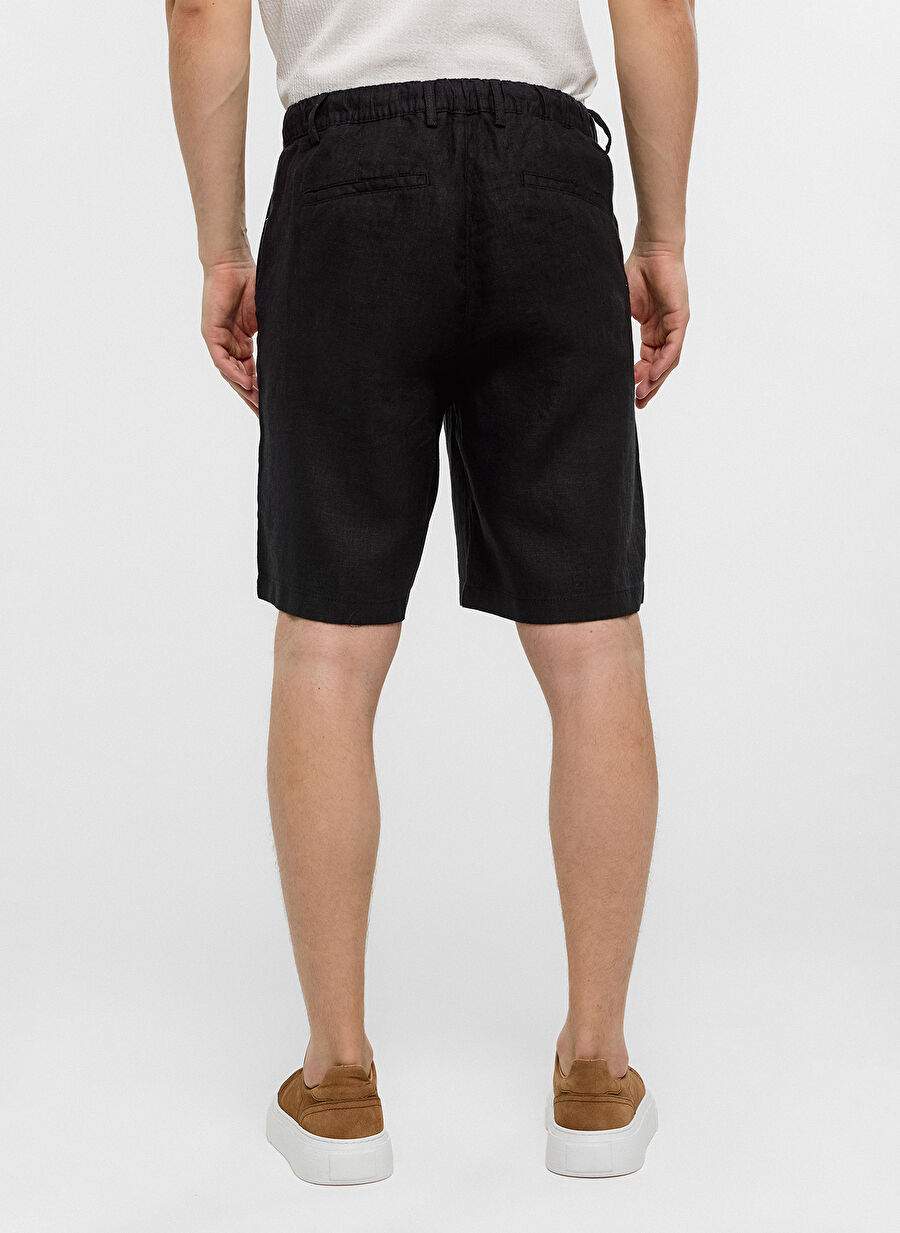 Back and Bond Black Men's Regular Fit Shorts B34S36020 — Product image 6 of 6