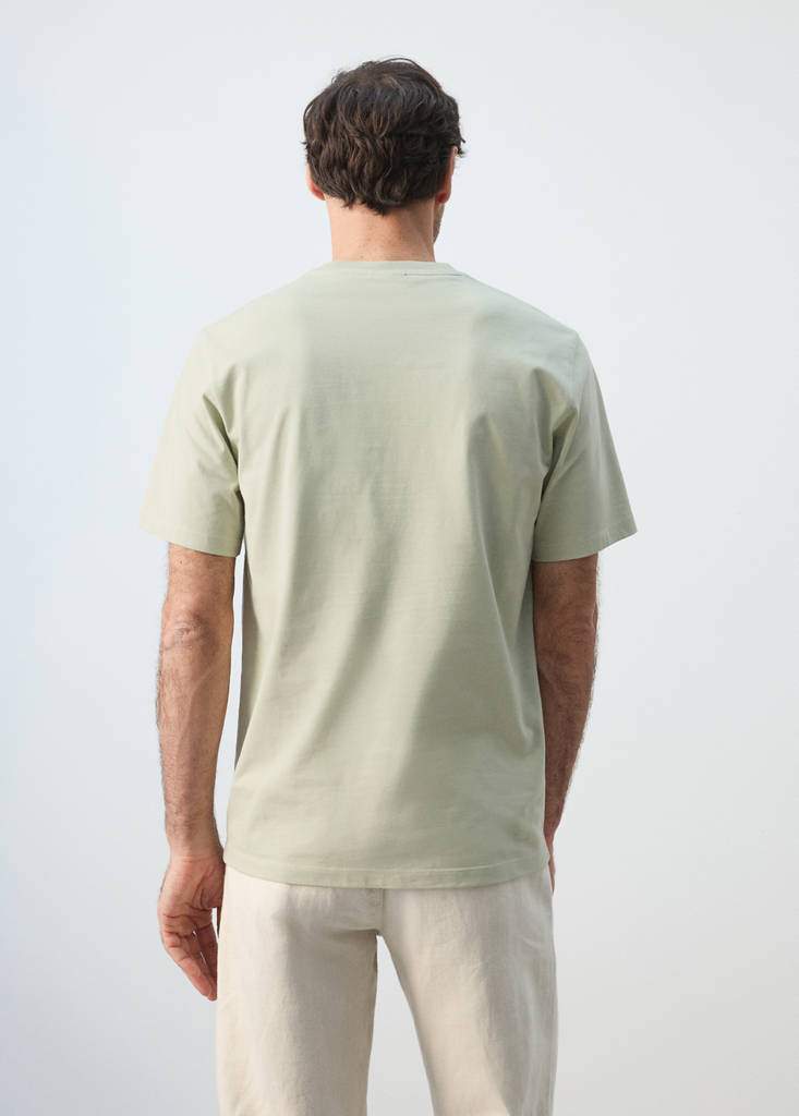 100% cotton t-shirt with embroidered detail — Product image 8 of 8