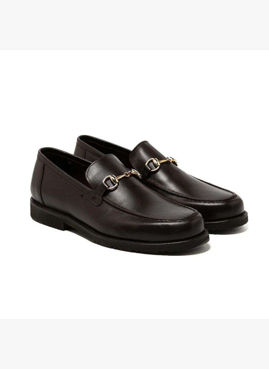 Erkek Oxford ( Klasik) MO-110A010-010 Giuseppe Mengoni Kahve Analin — Product image 3 of 7