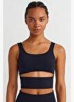 Parcal Ve Pedli Crop Top Siyah — Product image 25 of 30