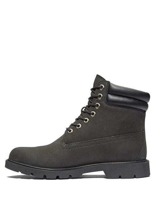 Timberland 6 In Basic 6 INCH LACE UP BOOT Siyah Deri Erkek Bot — صورة المنتج 8 من 40