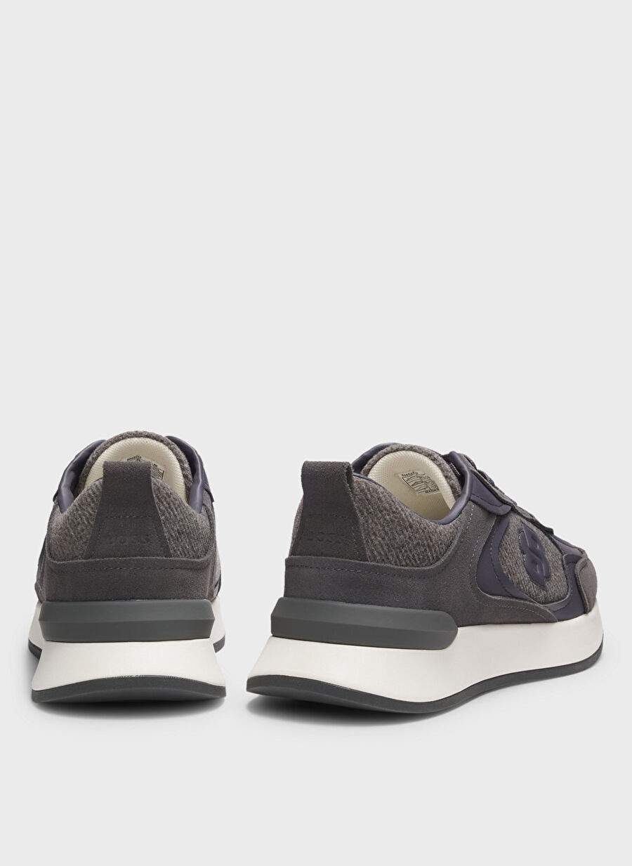 Boss Koyu Gri Kadn Deri Sneaker B Icon Runn Wlsd — Product image 4 of 4