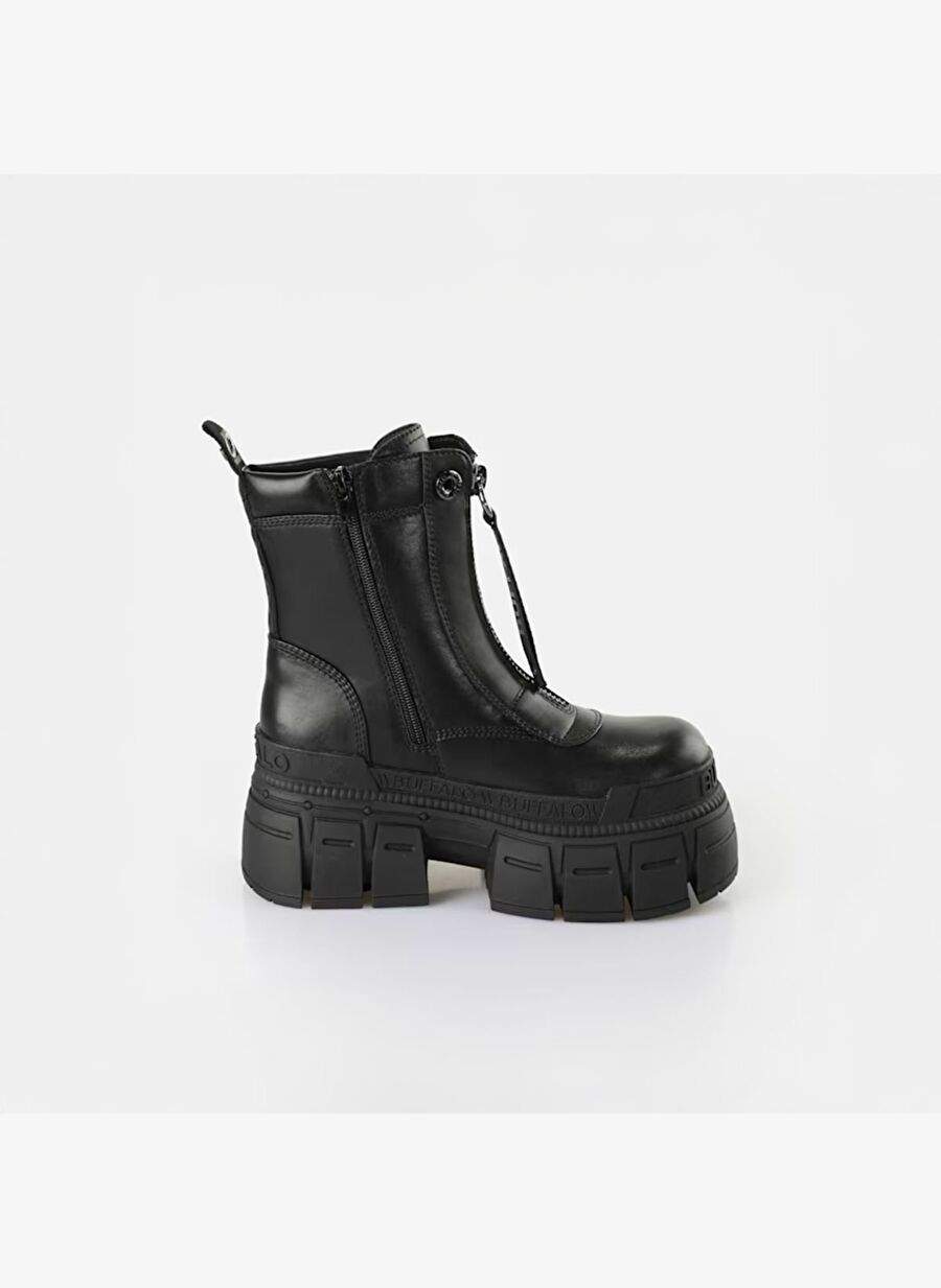 Women's Boat 1622350 Buffalo GOSPHER ZIP BOOT - VEGAN NAPPA - Black — Product image 5 of 6