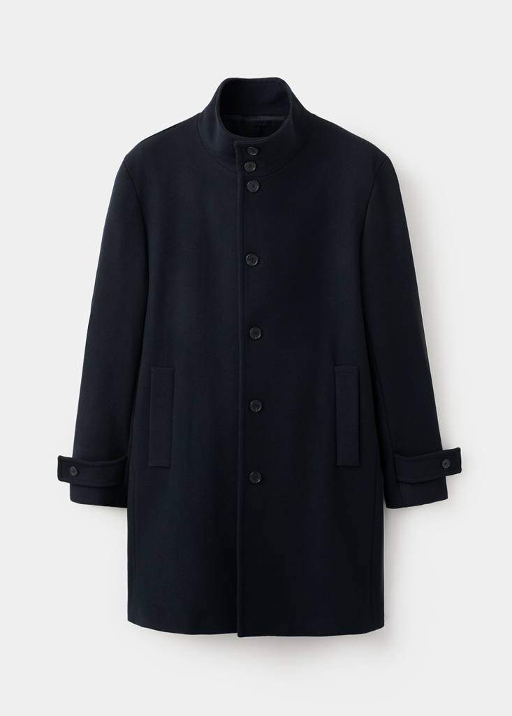 Wool funnel neck coat — Product image 12 of 20
