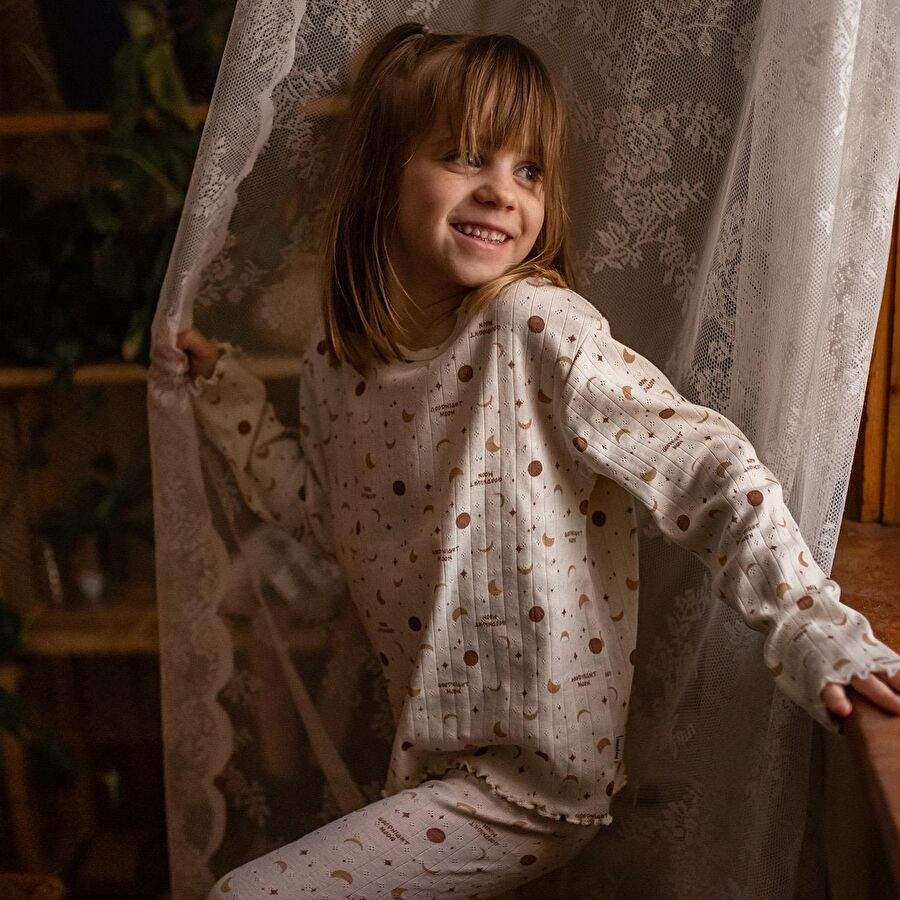 Tatlı Rüyalar Uzun Kollu Taytlı Pijama Takımı — Product image 7 of 12