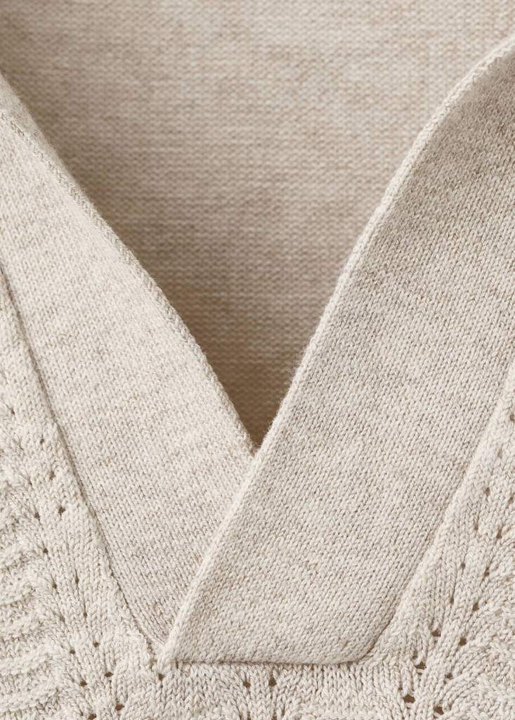 Structured fine-knit polo shirt — Product image 7 of 17