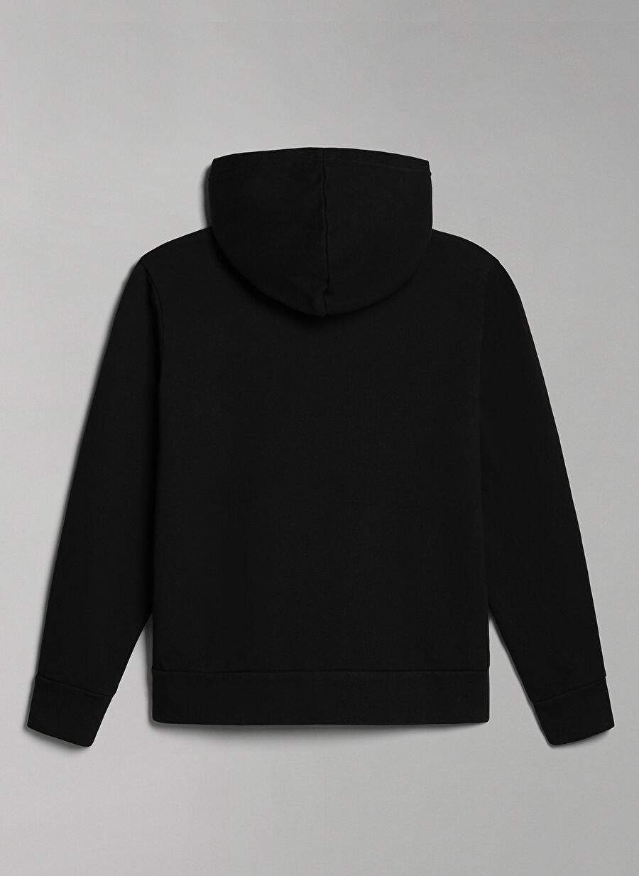 Napapijri Siyah Erkek Çocuk Kapüşonlu Uzun Kollu Sweatshirt NP0A4GXD0411 K B-PINZON — Product image 5 of 6