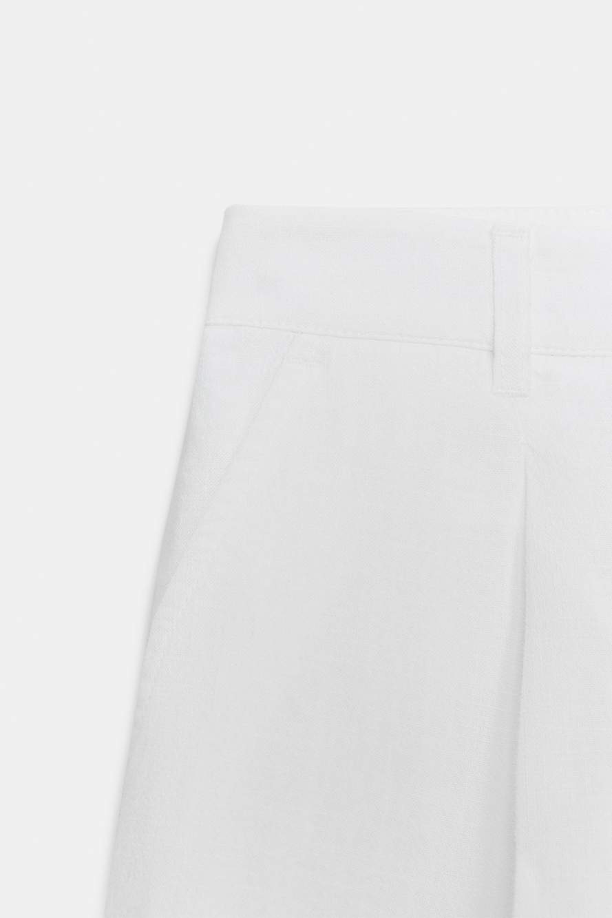 HIGH-WAIST DARTED SHORTS — Product image 9 of 9