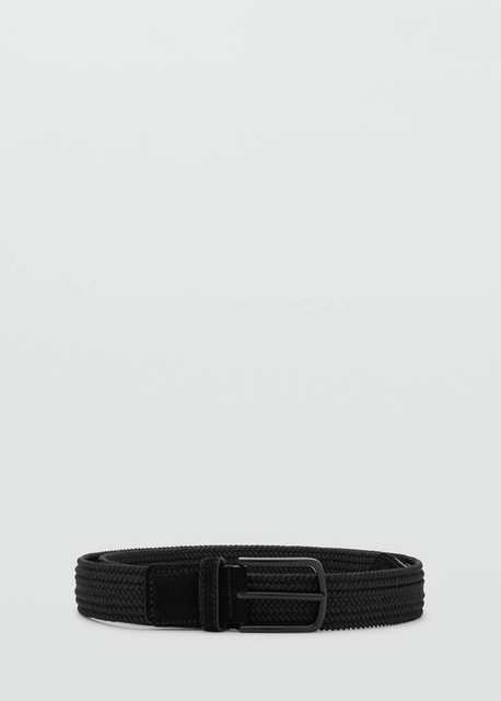 Braided elastic belt