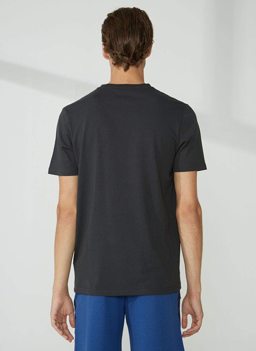 Murphy&Nye Bisiklet Yaka Düz Siyah Erkek T-Shirt RIG T-SHIRT — صورة المنتج 5 من 5