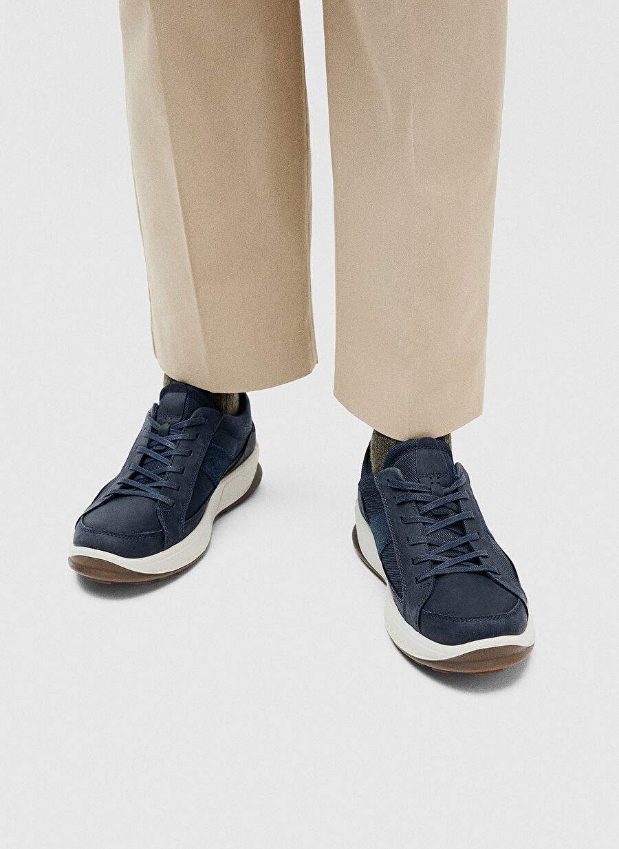 Ecco Lacivert Erkek Sneaker Ecco Byway 2 0 M Tex Shoe — صورة المنتج 8 من 8