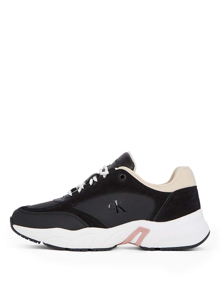 Calvin Klein Black Kadn Leather Sneaker Yw0yw01646 — Product image 4 of 6