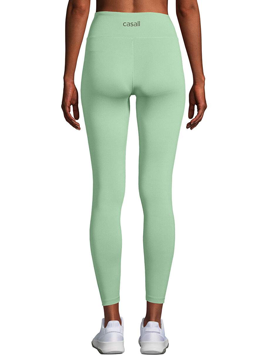 Casall 22500-368 Overlap High Waist Yeşil Dar Kadın Tayt — Product image 4 of 4