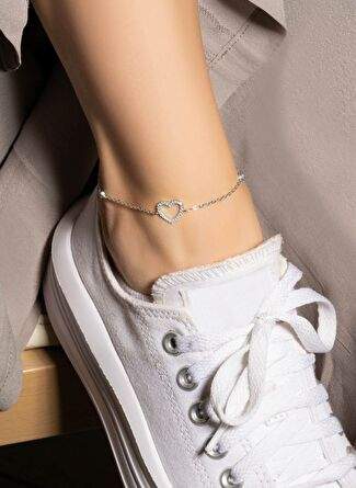 Ask Atesi 18 Ayar Beyaz Altn Kaplama 24 Cm Gumus Hal Hal — Product image 16 of 20
