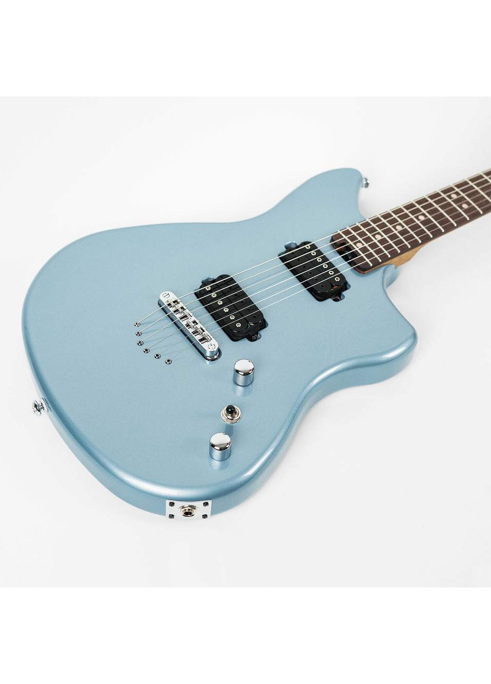 Shira Vontura Ice Blue Metallic Elektro Gitar — صورة المنتج 3 من 7