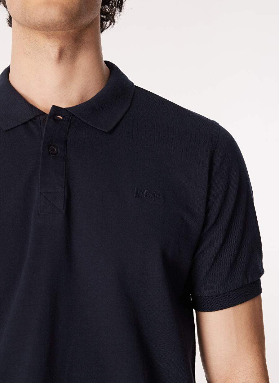 Lee Cooper Lacivert Erkek Polo T-Shirt 242 LCM 242025 TWINS LACİVERT — Product image 4 of 7